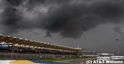 マレーシアGP、決勝中に雨の予報 thumbnail