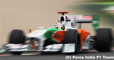 スーティル「クルマのバランスには満足」スペインGP1日目 thumbnail