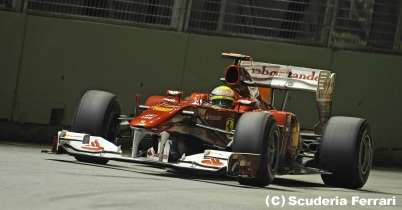 フェリペ・マッサ「かなり厳しいレースになる」／シンガポールGP2日目 thumbnail