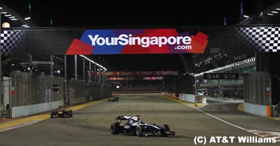 ルーベンス・バリチェロ「いいレースだった」／シンガポールGP決勝 thumbnail