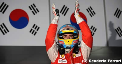フェルナンド・アロンソ「とても苦しんで得た勝利」／韓国GP決勝 thumbnail