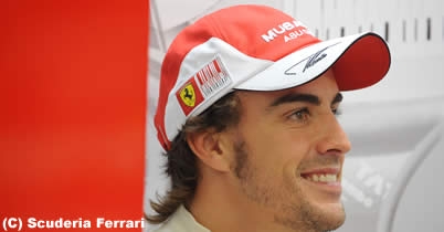 フェルナンド・アロンソ、2010年F1チャンピオン確定の条件 thumbnail
