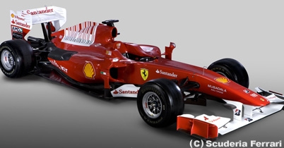 フェラーリ、2010年型車F10を発表 thumbnail