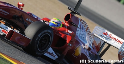 バレンシアテスト1日目（フェリペ・マッサ） thumbnail